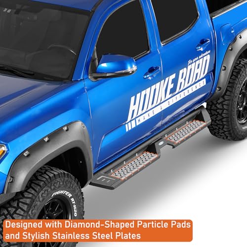 Estribos Hooke Road para Toyota Tacoma Double Cab 2005-2023 miniatura 4