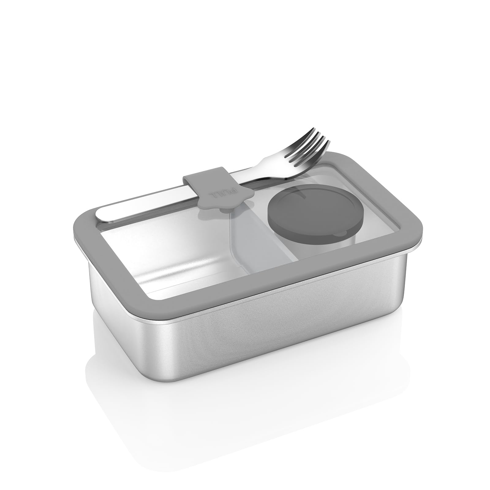 Photo 1 of ***STOCK PHOTO FOR REFERENCE ONLY***Bakpoco Stainless Steel Bento Box for Kid, 33oz Leak-Proof Lunch Box Containers with Adjustable Divider, Microwave-Safe, Metal Lunchbox for School Travel