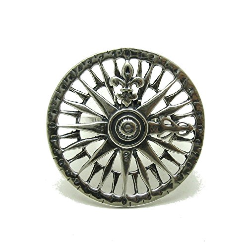 Bague boussole argent 925 Empress le bijou idéal pour vos voyages quotidiens