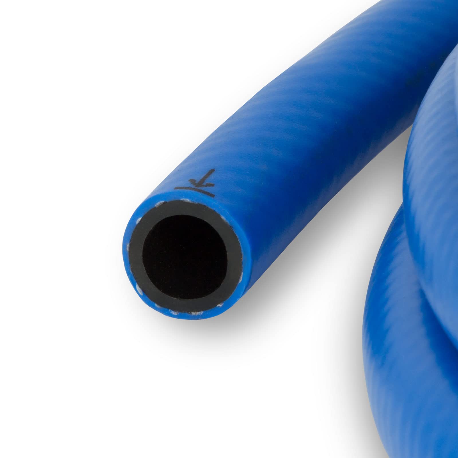 EBERTH Tubo per aria compressa 15m, tubo per compressore con diametro 13mm x 19mm (interno x esterno) e pressione di esercizio di 20 bar, accessori per pistole ad aria compressa senza attacco