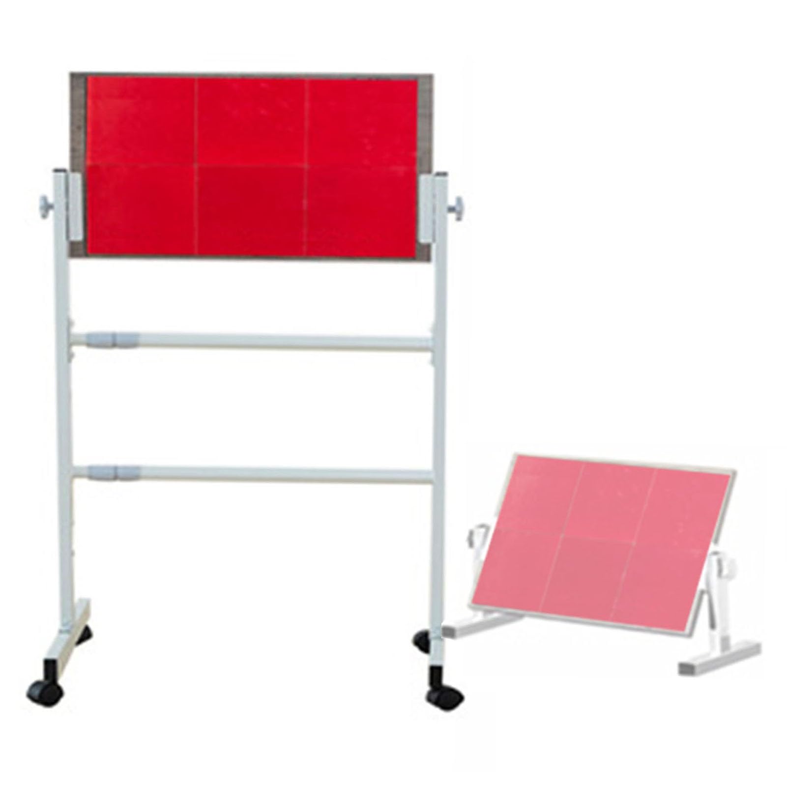 Table Tennis Rebound Board,Vertical Ping Pong Reboard,with Caster Wheels and Adjustable Angle,Indoor Training Equipment,Suitable for Home Gyms and Schools