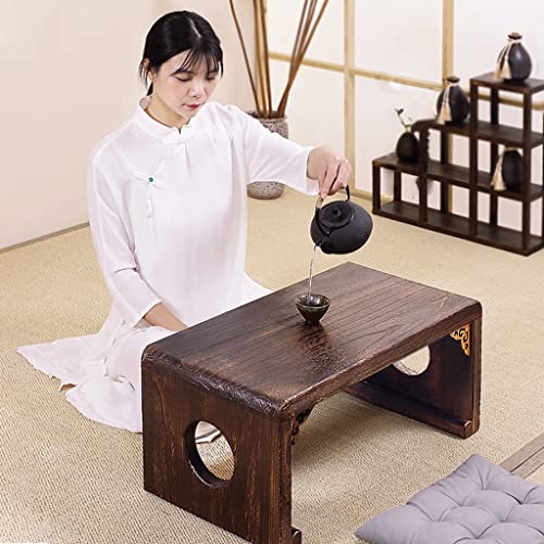 Table basse de chambre compacte marron pour optimiser les petits espaces - 6