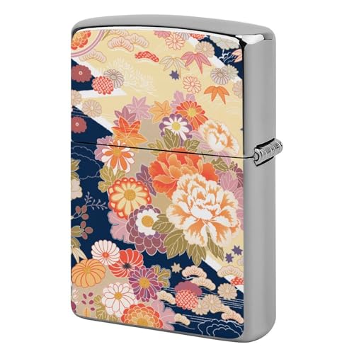 ライターケース ZIPPO/ジッポー兼用ケース 和柄 和風 さくら ジッポライターカバー 互換性のある 軽量 おしゃれ 両面プリント メンズ レディース 贈り物