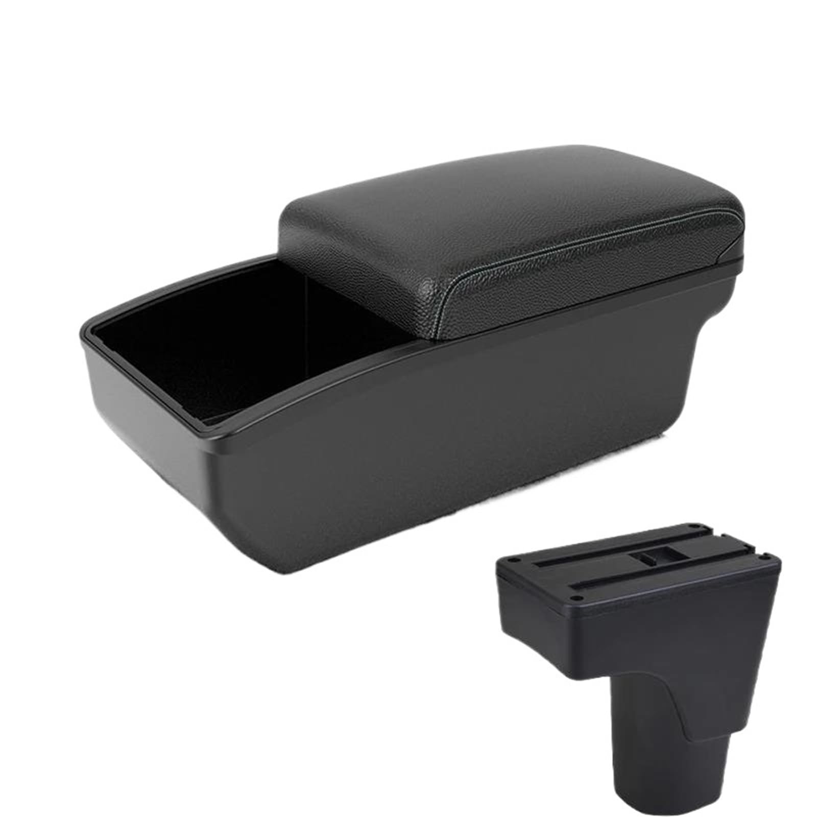 For Datsun GO Armrest Box GO Plus Universal Car Central Armrest Storage Box Tissue Box Modification Accessories(B3 white Storage box)