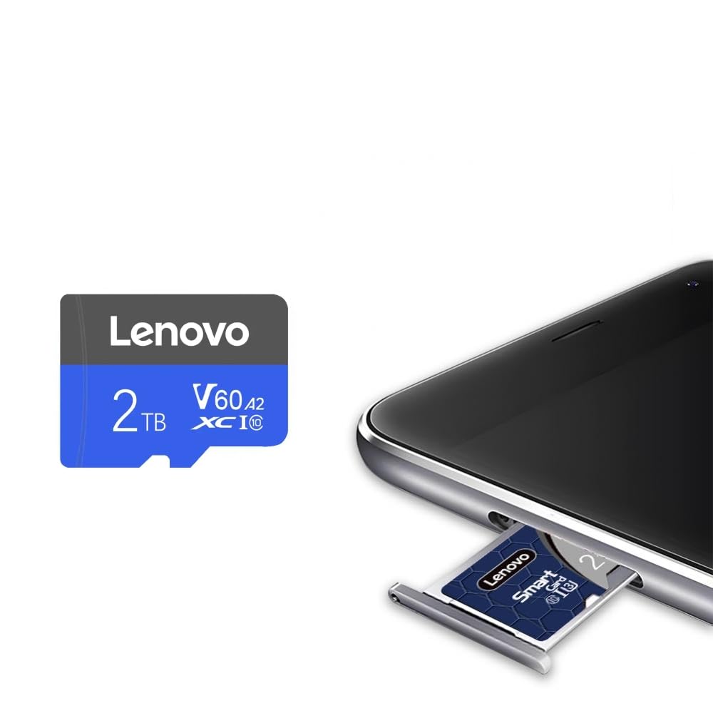 Lenovo 2TB Micro SD Card Flash Memory + Card Adapter : Amazon.sg