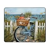 Bordure anti-courbure : les coutures des bords aident le tapis à rester plat sans s'enrouler ou s'effilocher sur les côtés