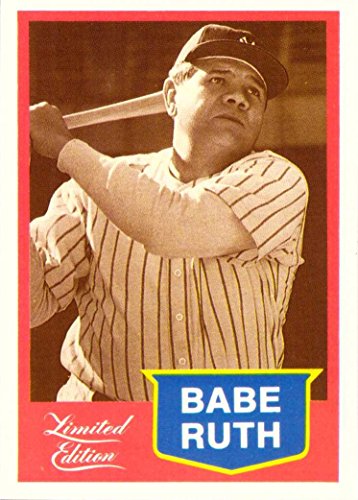 1989 Babe Ruth Limited Edition Baseball Promo Card