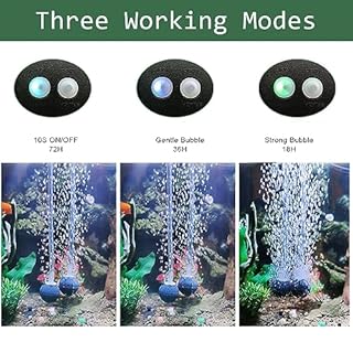 Lewisia 8W Solar Pond Aerator with Built-in 2400mAh Battery Backup, 3 Working Modes, 2 Air Stones, Solar Powered Air Pump for Pond Fish Tank Hydroponics Bubble Oxygenator