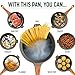 Goodful All-in-One Pan, Multilayer Nonstick, High-Performance Cast Construction, Multipurpose Design Replaces Multiple Pots and Pans, Dishwasher Safe Cookware, 11-Inch, 4.4-Quart Capacity, Terracotta