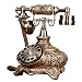 Produktbild AJZGF Telefon Stilvolle Und Kreative Rotierenden Telefon Antik Bronze Harz Telefon Retro-Home-Telefon Büro Festnetztelefon Telefon,Hands-free