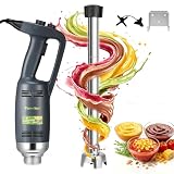 Flyseago Commercial Immersion Blender Heavy Duty 20 Inch Removable Shaft