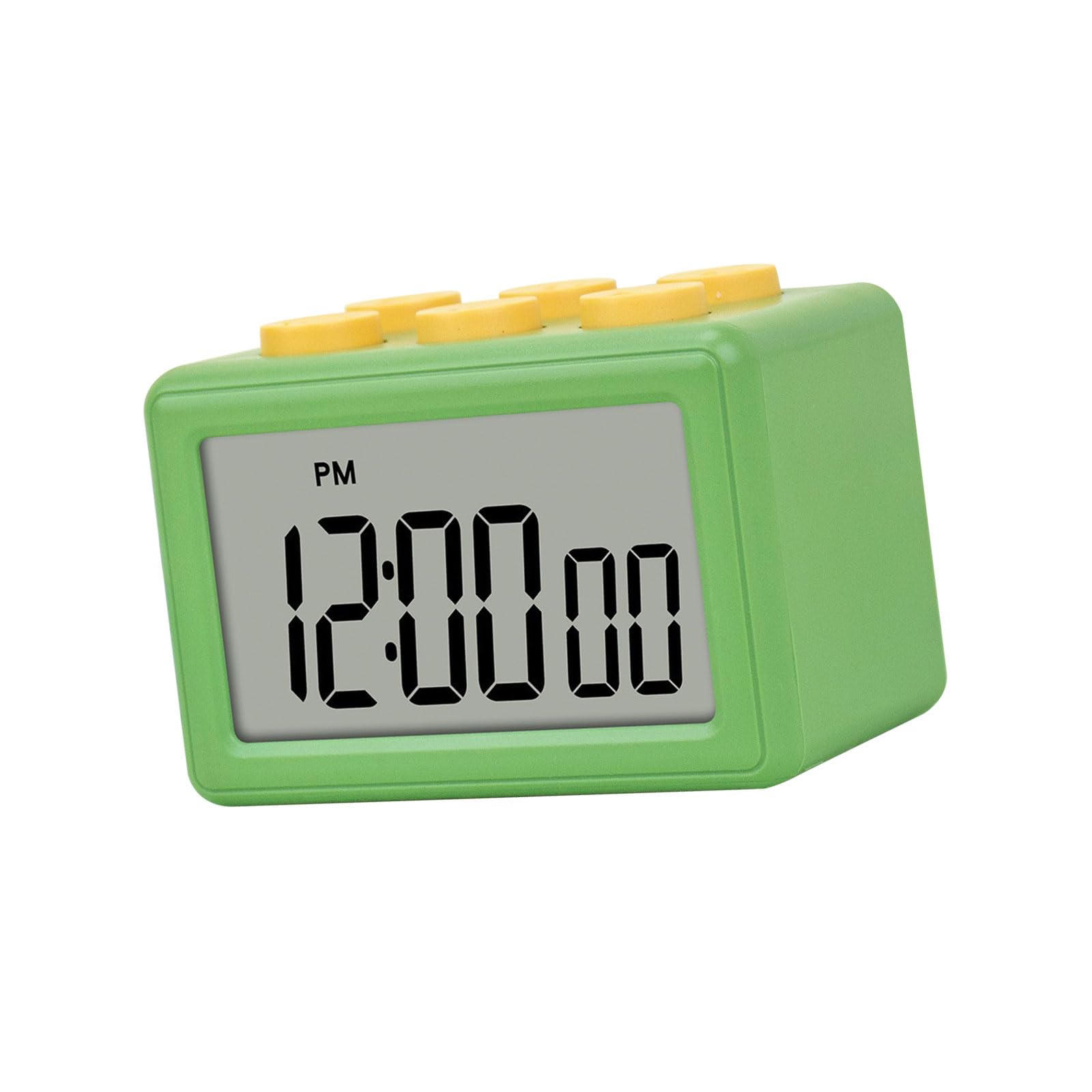 Combined Multifunctional Clock Alarm Clock with ABS Construction for Kitchen Gym Use Simple Task Transportable Plan Combined Digital with Alarm