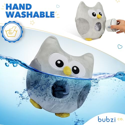 Bubzi Co Baby Sound Machine, Portable Owl Soother & Baby Night Light Projector, Comforting Electronic Infant Toddler Sleep Aid & Baby Shush with White Noise - Image 6