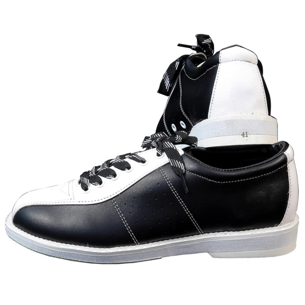 Bowlingschuhe Für Herren Anti-Rutsch Leder Bowlingschuhe Unisex Buffer Atmungsaktiv