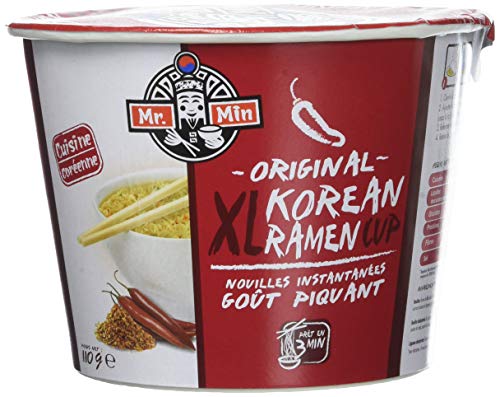  Mr Min Ramen Coréen XL Cup Piquant 110 g Pack ...