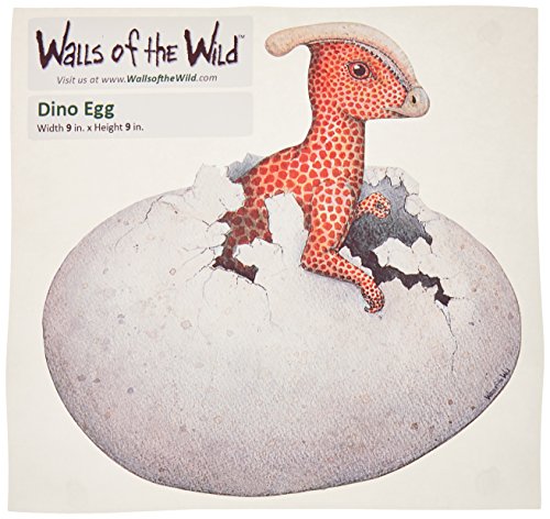 Walls of the Wild Dinosaur Egg Wall Decal (9 in. x 9 in.)