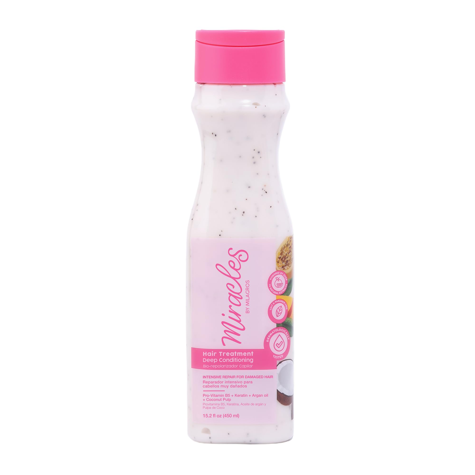 Deep Conditioning Hair Treatment – Intensive Hair Repair & Strengthening – For Color-Treated, Chemically-Treated, or Damaged Hair – UV Protection