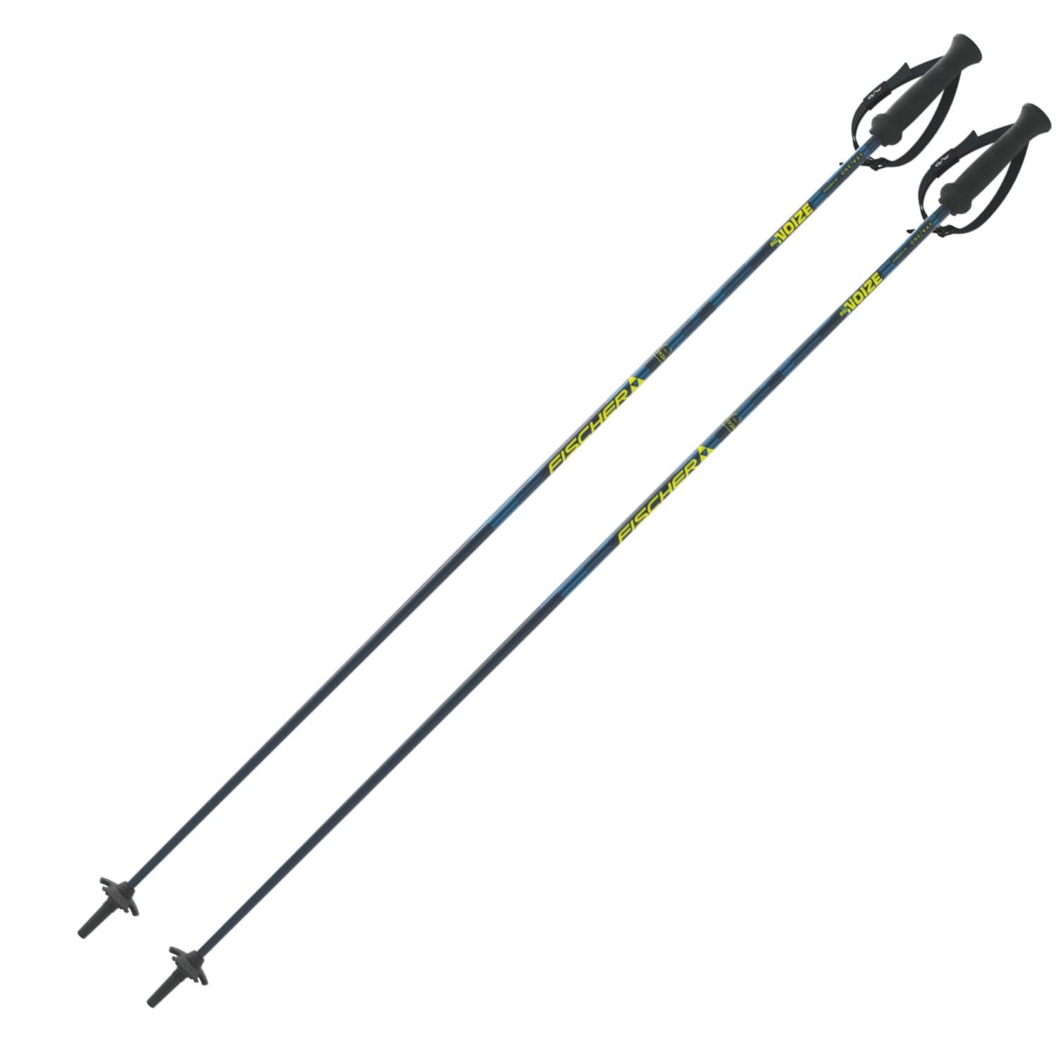 Skistöcke Fischer RC4 Noize - Alpin Ski Stöcke - hochwertiger Aluminium Skistock - Allmountain Pistenstock - Unisex - ergonomischer Griff - verstellbare Handschlaufe