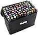 Produktbild 80 Farben Graffiti Stift Permanent Marker,Twin Tip Textmarker mit Tragetasche für Malerei Coloring Hervorhebungen und Unterstreichungen