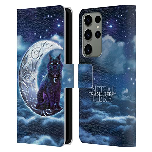Coque Samsung S23 Ultra Chat Noir Brigid Ashwood Étui Cuir Personnalisable