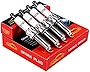 Double Iridium Spark Plugs 4PCS Compatible with C63 AMG CL63 AMG CLK63 AMG CLS550 CLS63 AMG E63 AMG Altima Cube NV200