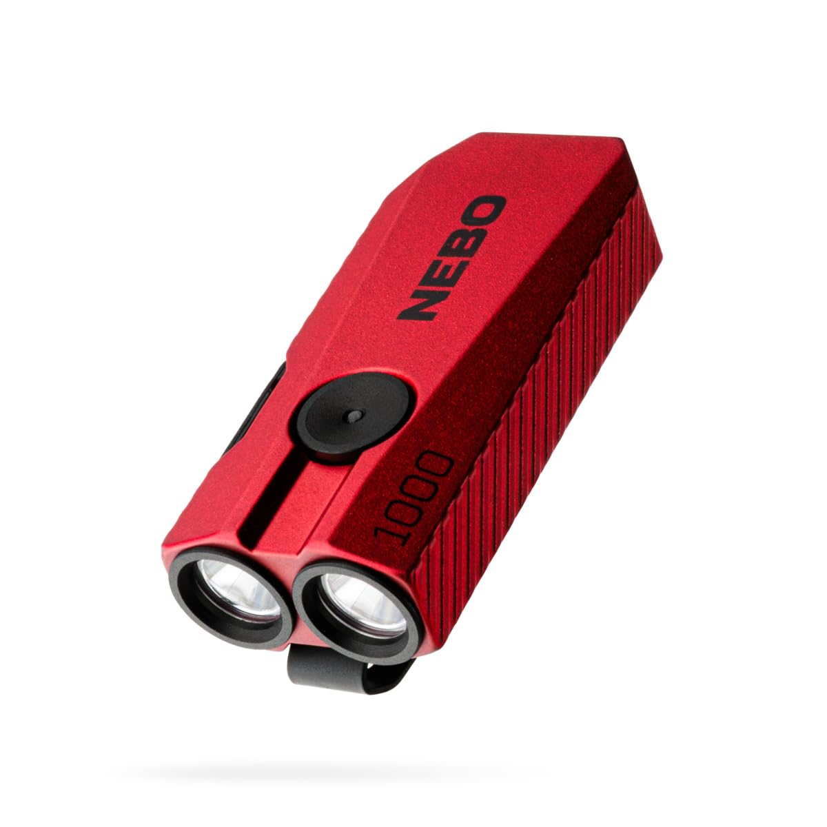 NEBO 1K EDC Pocket Light | 1000 Lumens, USB-C Rechargeable LED Compact Flashlight, 5 Light Modes, Pocket and Cap Light, Keyring, Water-Resistant