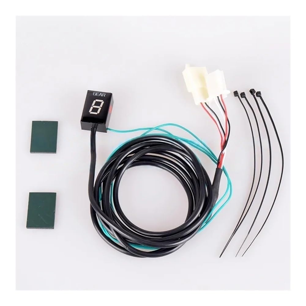Indicatore Digitale di Marcia per Moto, indicatore di Marcia per CBR900 CBR929RR CBR 929RR 929 RR R 2000 2001, Display Digitale a 6 Livelli (Blu)