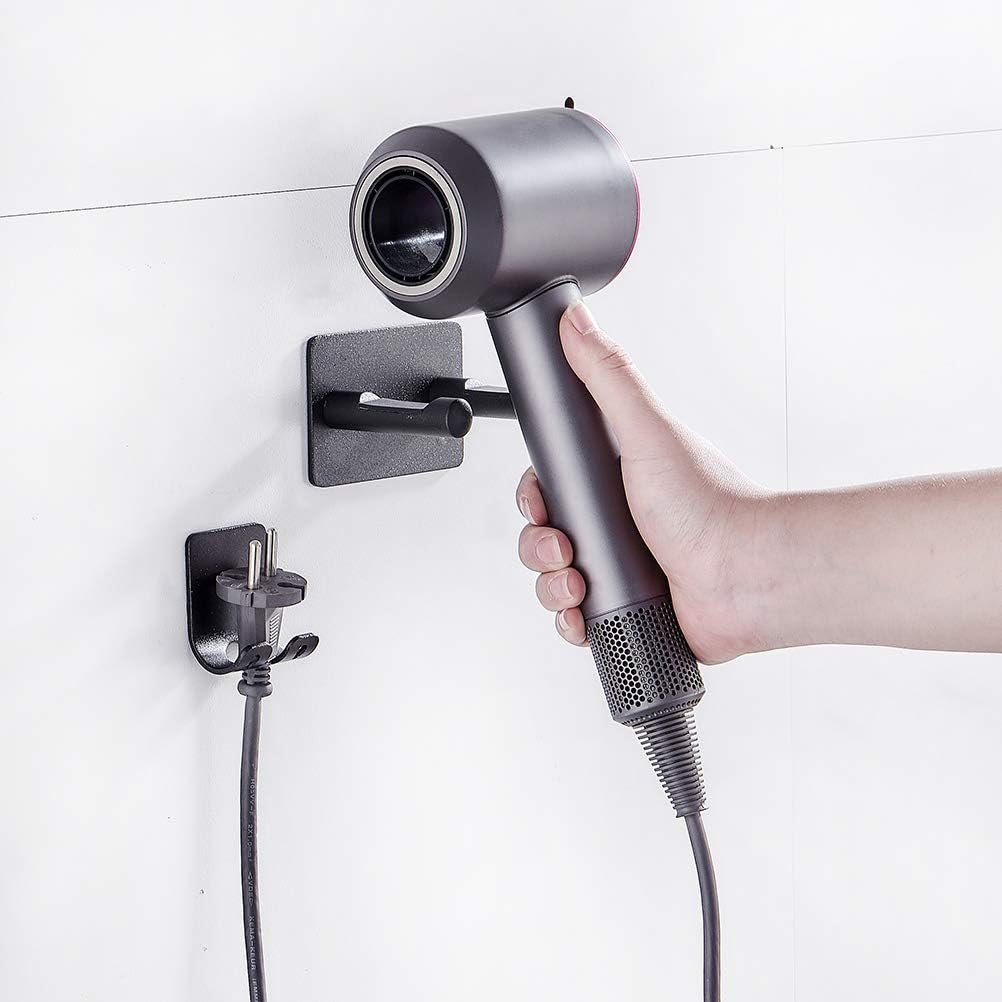 Amazon ダイソン ドライヤーホルダー ヘアドライヤーホルダー 壁掛け 収納 ドライヤースタンド 多機能ラック 大容量 かご 歯ブラシホルダー 浴室収納ラック 水切り 浴室ラック ウォールかけ ドライヤースタンド ドライヤーブラケット ヘアドライヤー置き Hiraliy