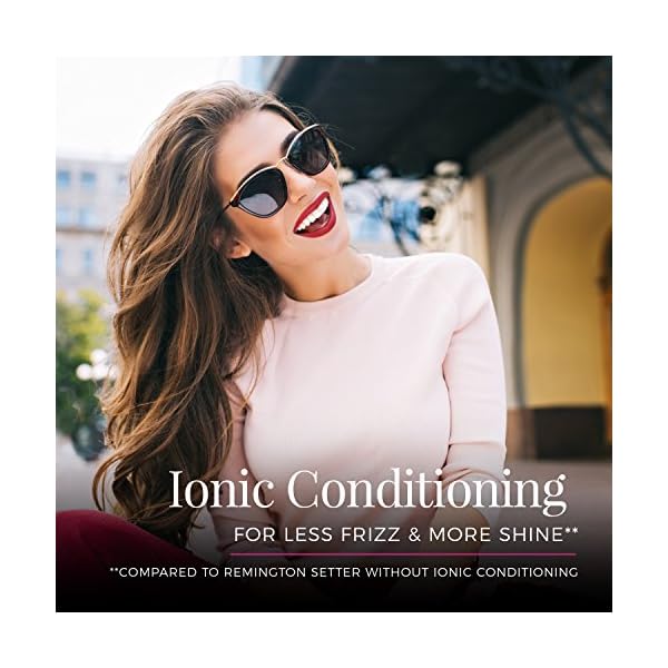 Remington-H5600H-Ionic-Conditioning-Hair-Setter Remington Ionic Conditioning Hair Setter, 20 Velvet Hair Rollers, 6 Large (1¼”), 10 Medium (1"), 4 Small (¾”)