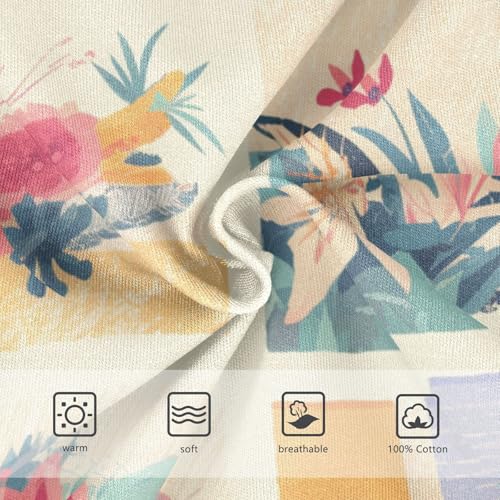 KLL Classic Reggae Color Music Little Boys Comfort Athletic Underwear Breathable Children Panties3