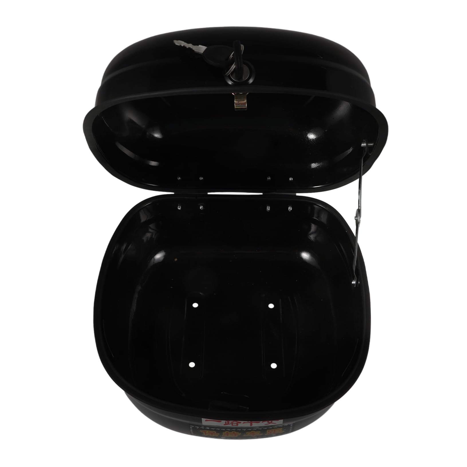 Cabilock Motorcycle Tail Box Compact Tool Storage Trunk Easy Install Motorcycle Rear Sturdy All Design for Electric Bikes Versatile Storage