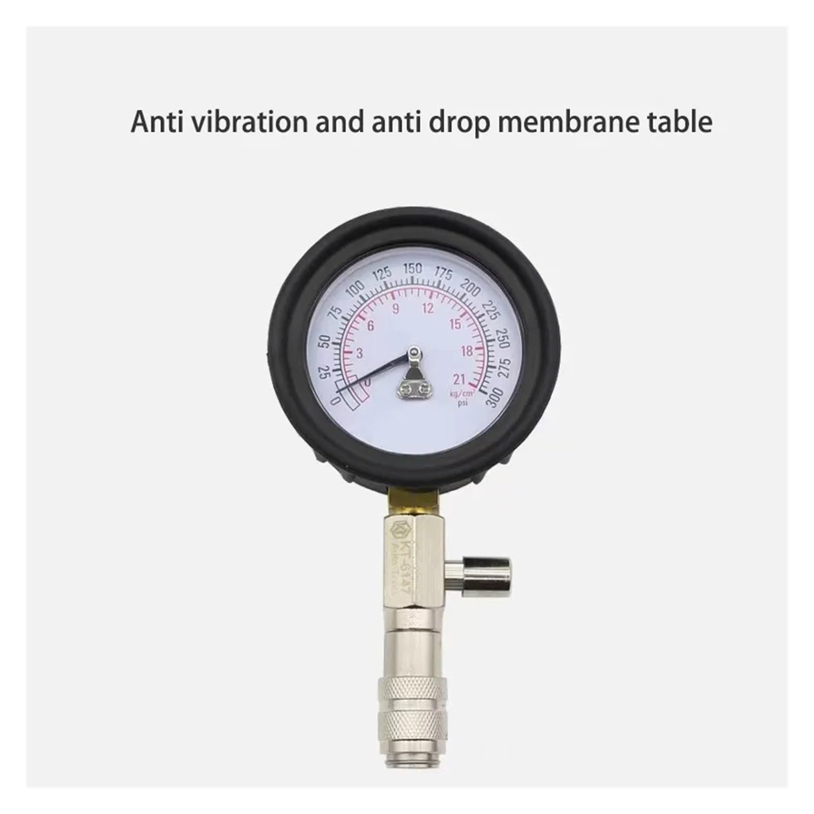 Medidor de presión de Cilindros Multiusos para automóviles, comprobador de compresión de Cilindros de Motor, Kit de comprobador de presión de Cilindros