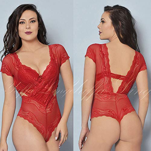 Body Luxuoso Paloma (P/M, BRANCO)