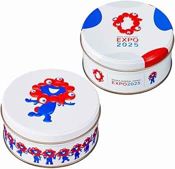 コンラッド大阪 ミャクミャク ベア➕ ミャクミャク缶ゴーフル付き 大阪・関西万博公式キャラクター「ミャクミャク」と