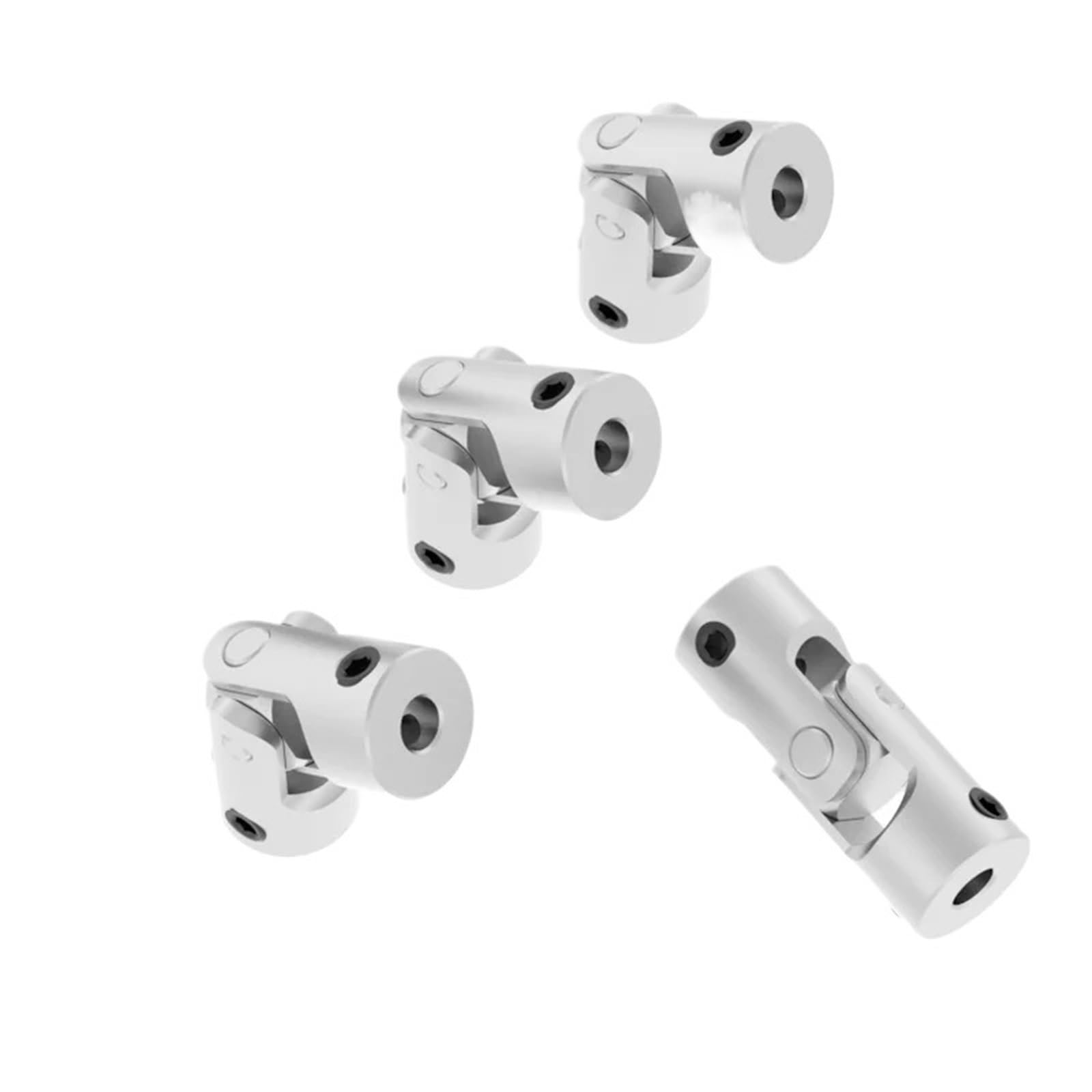 2/3/3.17/4/5/6/6.35/8/10mm Boat Car Shaft Coupler Motor Connector Metal Universal Joint Coupling(D9L23 2.3mm-3mm)