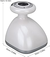 Vista 3 de Masajeador corporal, IPX5, instrumento de belleza de piel impermeable para espalda, vientre, cintura, brazos, piernas