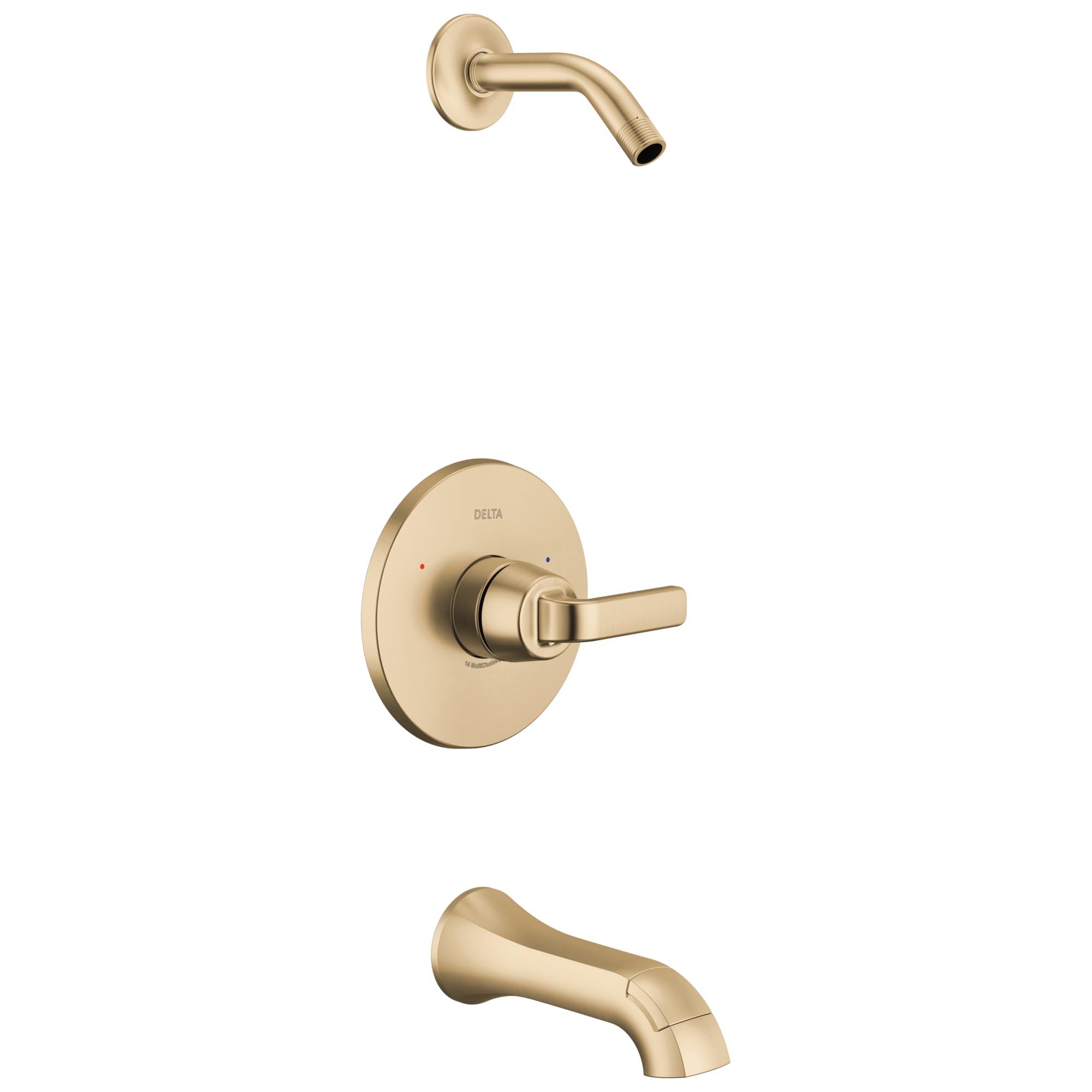 Amazon.com: Delta Lineax 14 Series Bathtub and Shower Faucet Set
