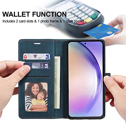 Funda para Samsung Galaxy A14 5G antichoque con tarjetero seguro 2