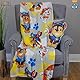 Offiziell lizenzierte Paw Patrol Fleecedecke von Character World | Superweicher, Warmer Überwurf im Kleckse-Design mit Marshall und Skye