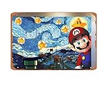 Photo Gallery poster di mario super starry night, decorazione artistica da parete per gamer, idea regalo, super star di mario, poster in metallo, decorazione per la casa, decorazione artistica per la casa e la Photo Gallery poster di mario super starry night, decorazione artistica da parete per gamer, idea regalo, super star di mario, poster in metallo, decorazione per la casa, decorazione artistica per la casa e la