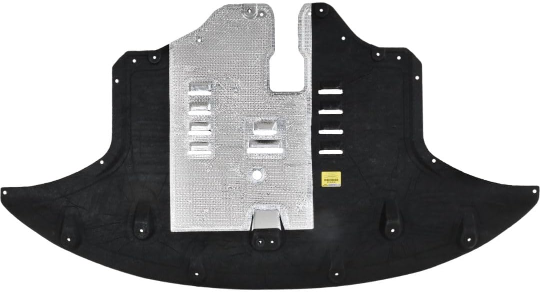 Garage-Pro Front Engine Splash Shield Compatible with 2016-2020 Kia Sorento, Engine Under Cover, Vacuum Form, With Aluminum Pad, 6 Cyl., 3.3L Engine, CAPA Certified