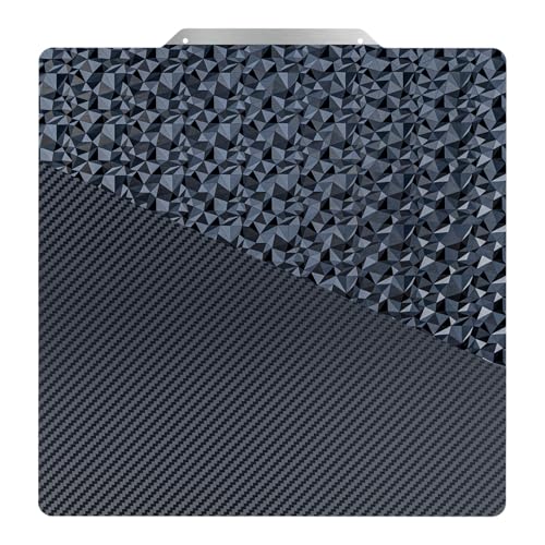 220mm (NO Magnetic Base) PEO (Diamond Pattern) &amp; PET (Carbon Fiber Pattern) 3D Printer Build Plate Adhesive Print Bed Artilery Genius A net A6 A8