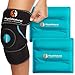 Knee Ice Pack Wrap - Hot & Cold Therapy with Adjustable Compression Support for Joint Pain, Injuries, Bursitis Pain Relief, Knee Surgery, Arthritis, Meniscus Tear, ACL, Sprains & Swelling