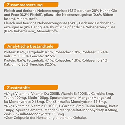 IAMS Delights Land & Sea Collection Mokra karma w sosie - dla starszych kotów o różnych smakach mięsnych i rybnych, 12 x 85g
