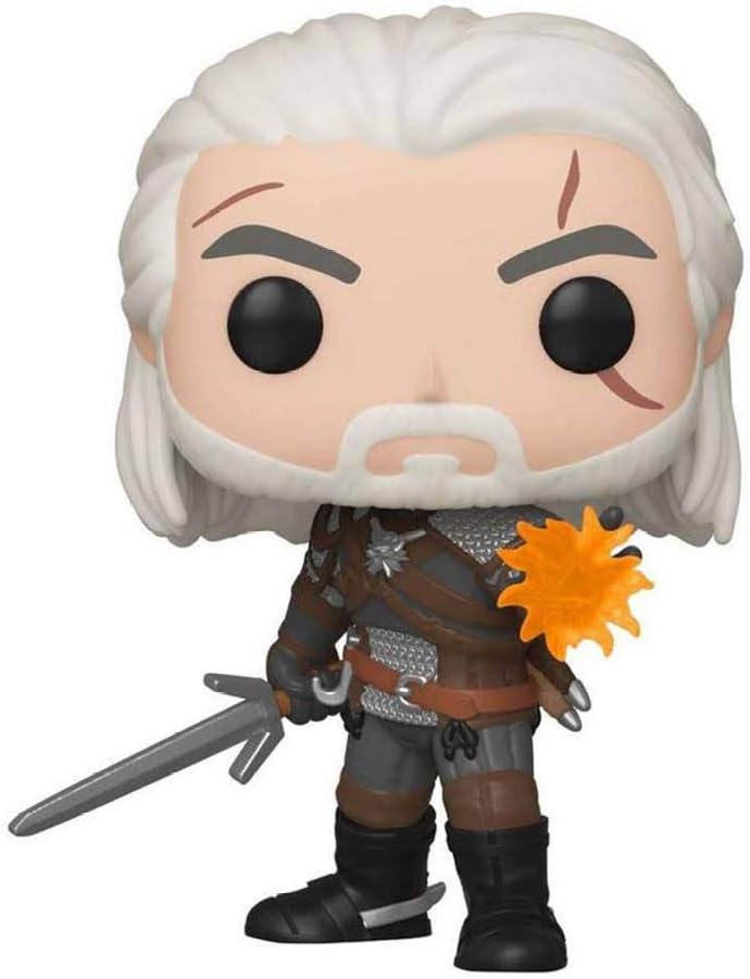Funko POP! Games The Witcher 3 Wild Hunt - Geralt Glow in the Dark Game Stop Exclusive Vinyl Figure