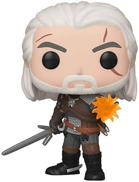 Funko Pop! Games The Witcher 3 Wild Hunt - Geralt Glow in The Dark GameStop Exclusive Vinyl Figurine