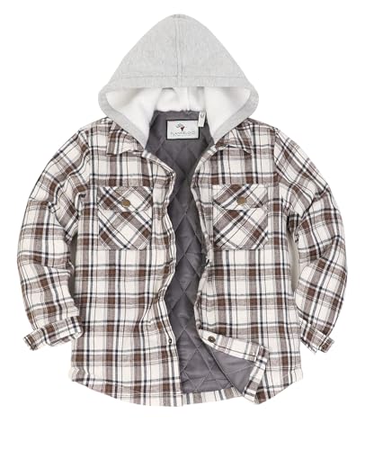 Veste d'hiver matelassée à capuche pour garçon et fille ZENTHACE