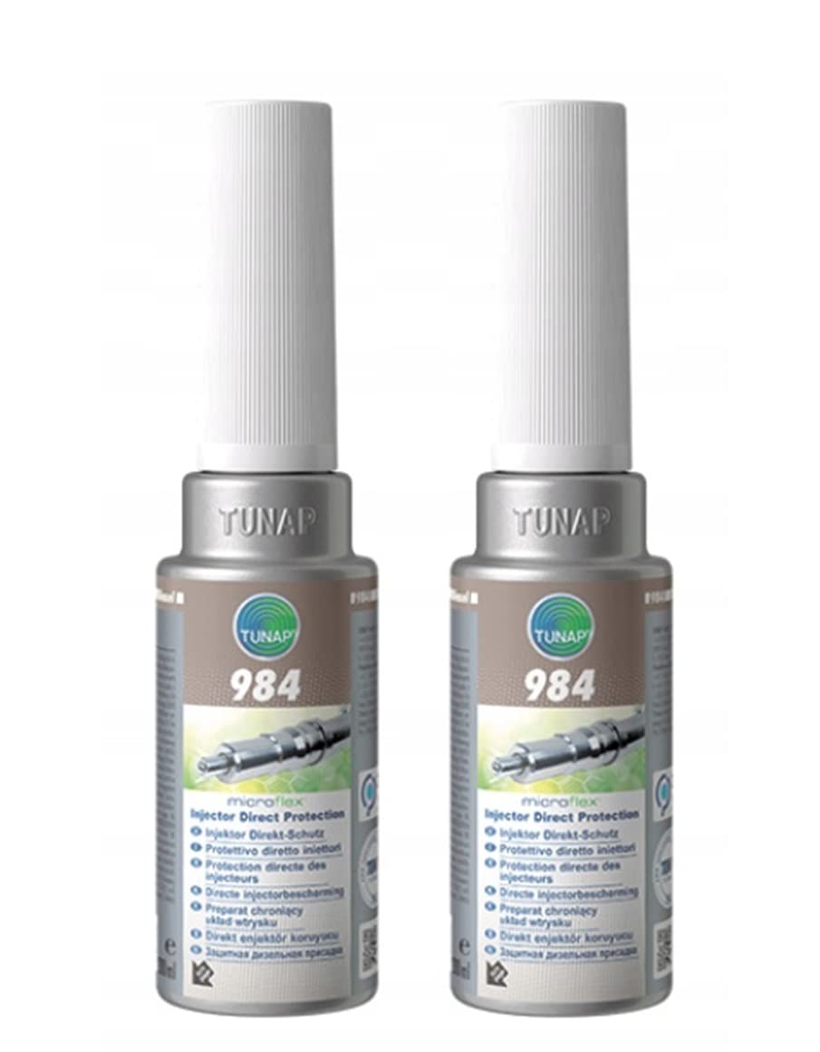 tunap 984 limpiador de inyectores Diesel 2 x 200 ml (El emabalaje puede variar)