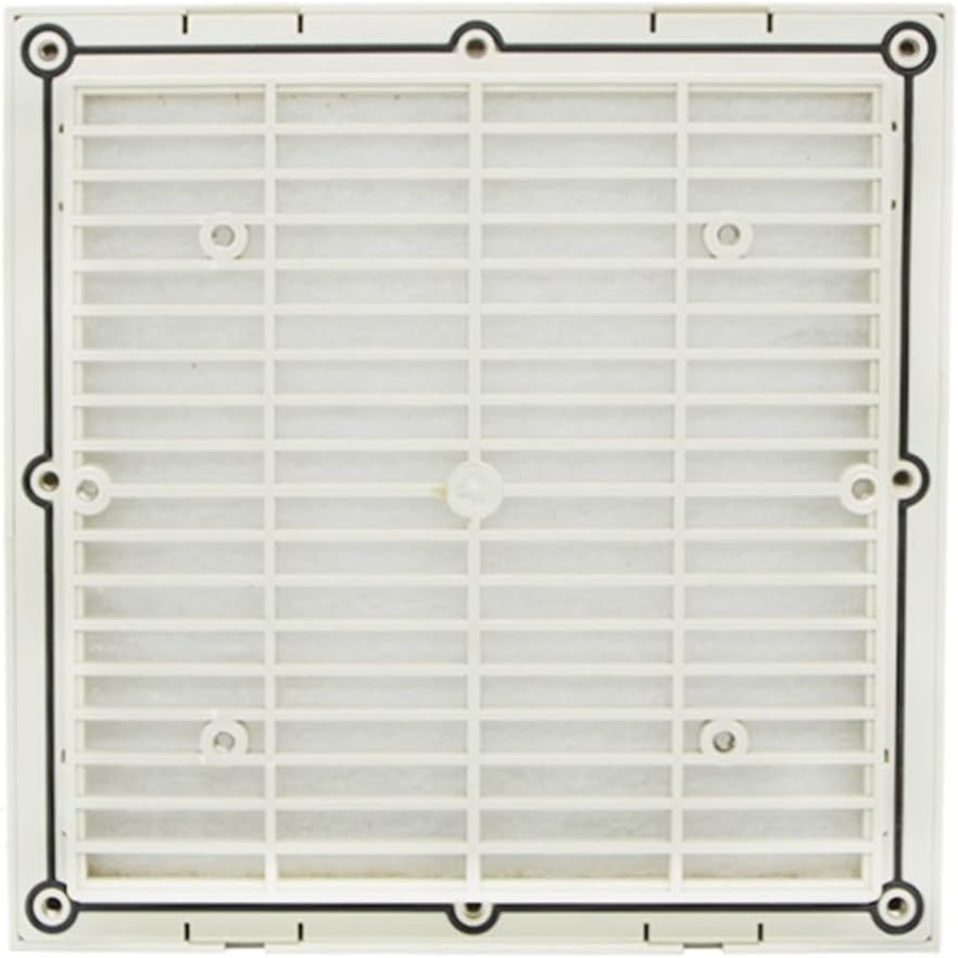 9804-300 Cabinet Ventilation Cooling Filter Shutters Cover Grille Louvers Blower Exhaust For 172mm Fan Filter Panel Without Fan