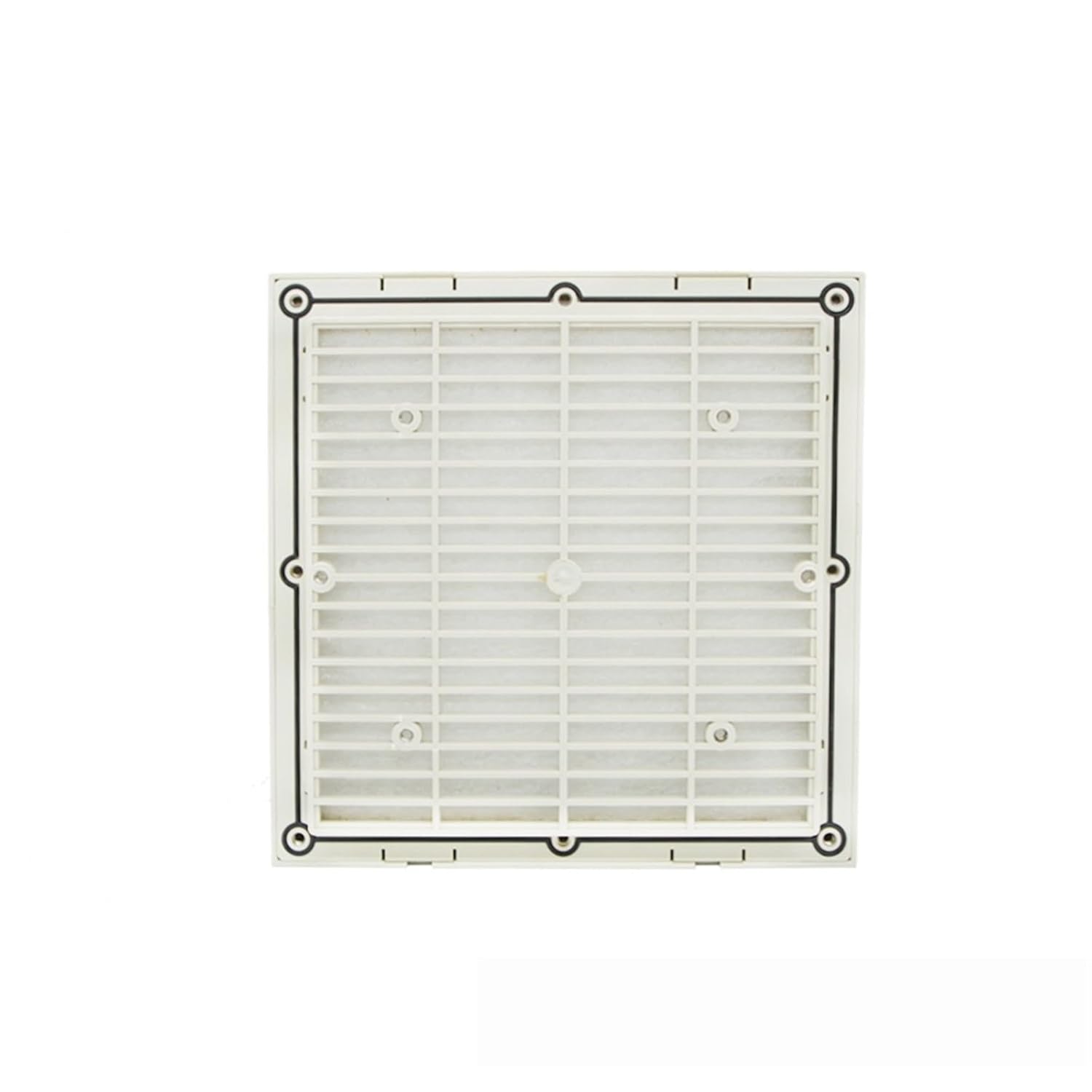 9804-300 Cabinet Ventilation Cooling Filter Shutters Cover Grille Louvers Blower Exhaust for 172mm Fan Filter Panel Without Fan
